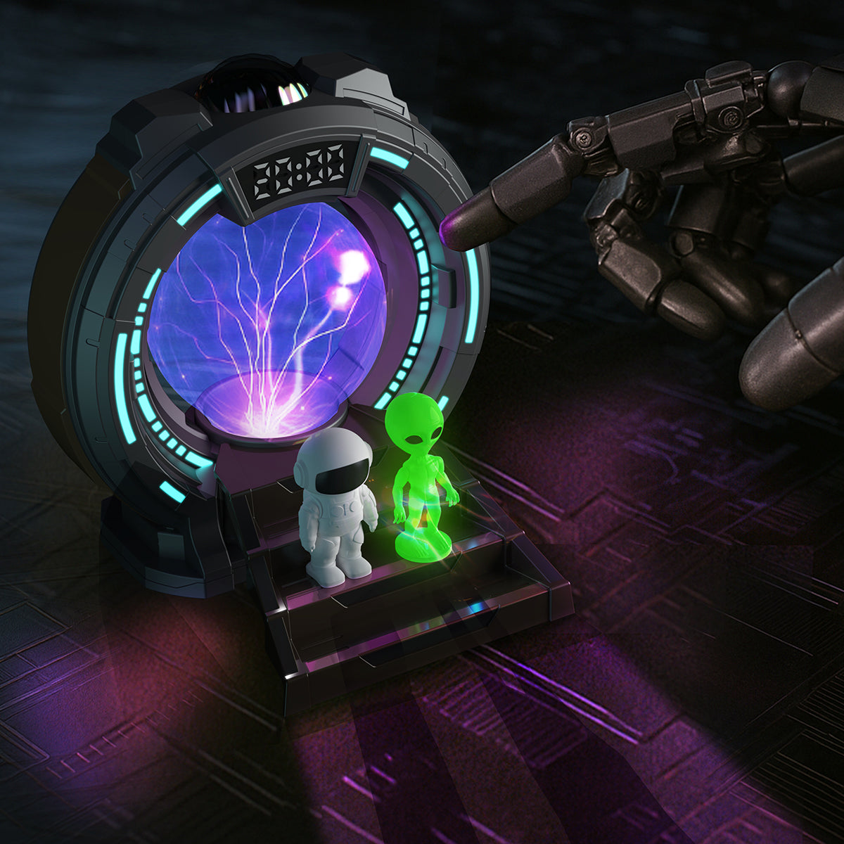 Alien Portal Aurora Light Bluetooth Speaker