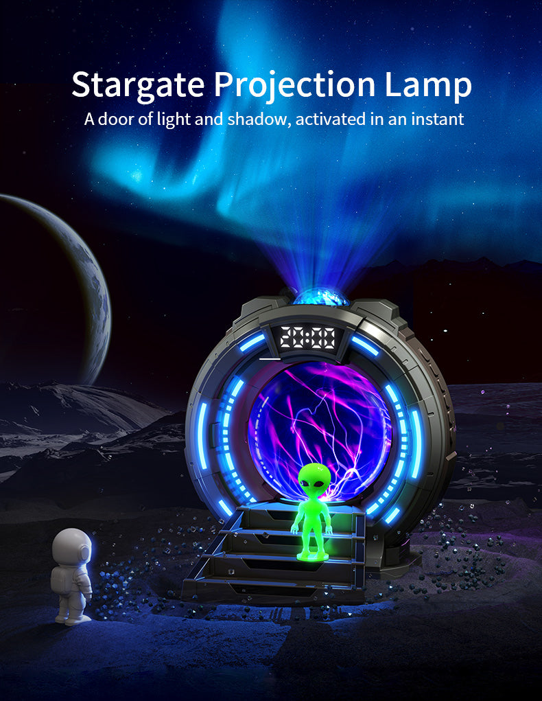 Alien Portal Aurora Light Bluetooth Speaker