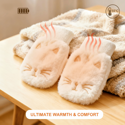 猫爪加热手套产品主图