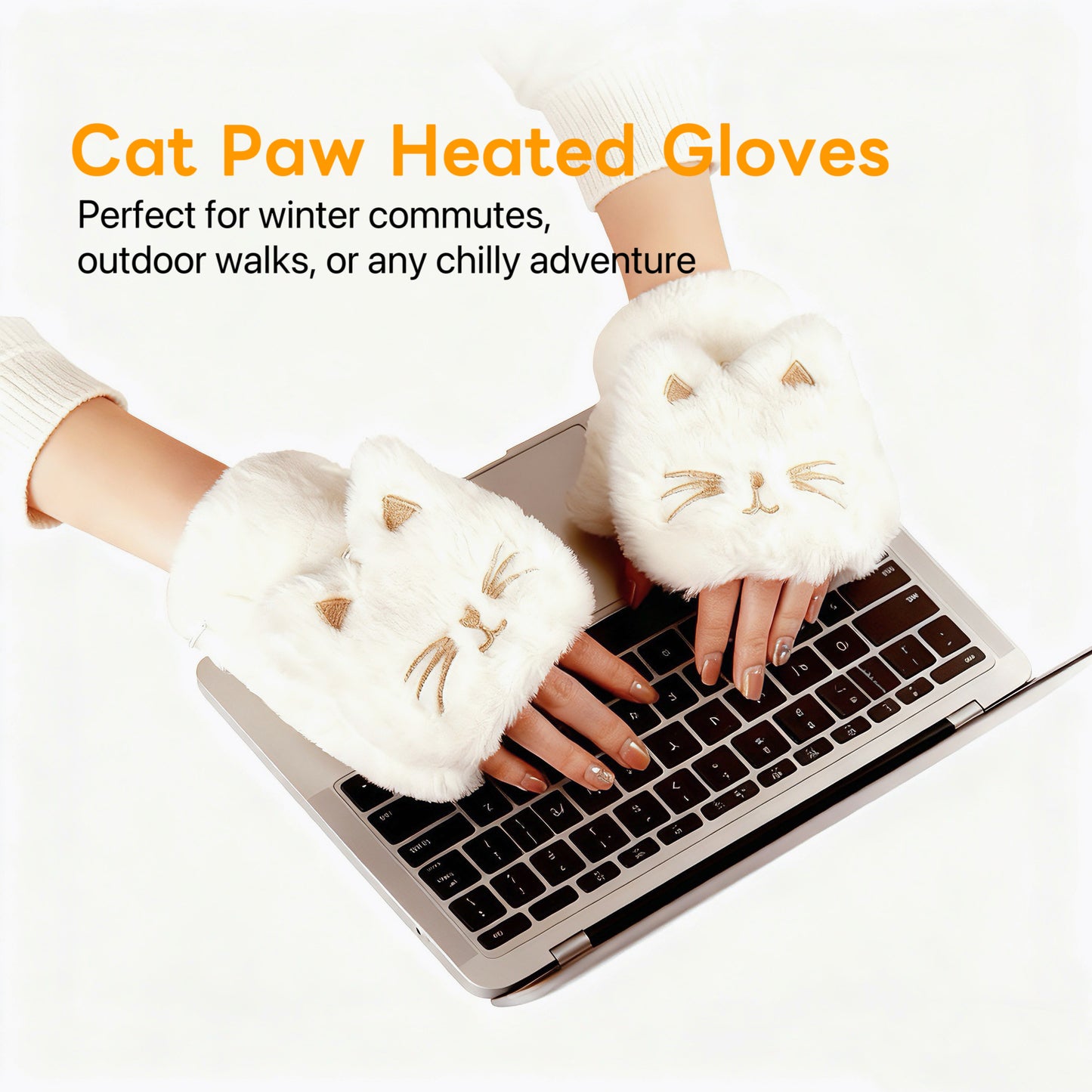 Cat Paw Heated Gloves
